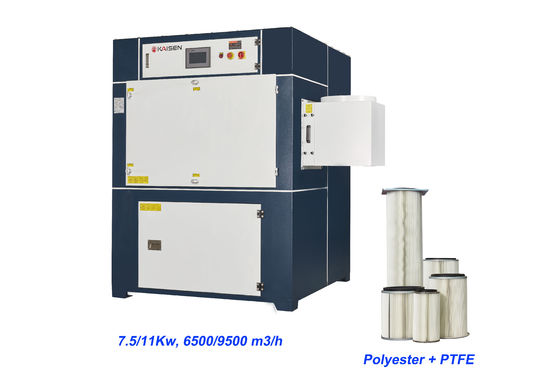 11KW処分ポリエステル フィルター溶接発煙の抽出器