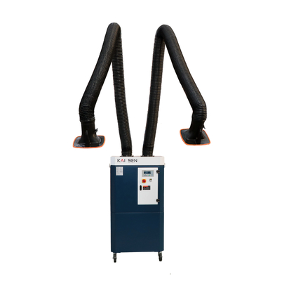 PLCの二重適用範囲が広い腕を搭載する自動クリーニングの方法溶接発煙の清浄器の集じん器